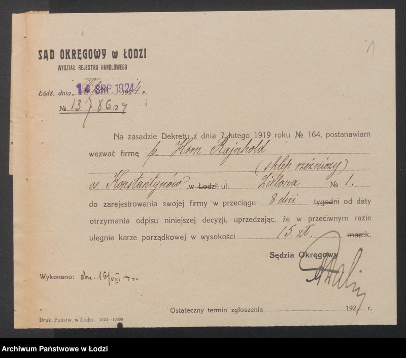 Obraz 3 z jednostki "Rajnhold Horn – sklep rzeźniczy"