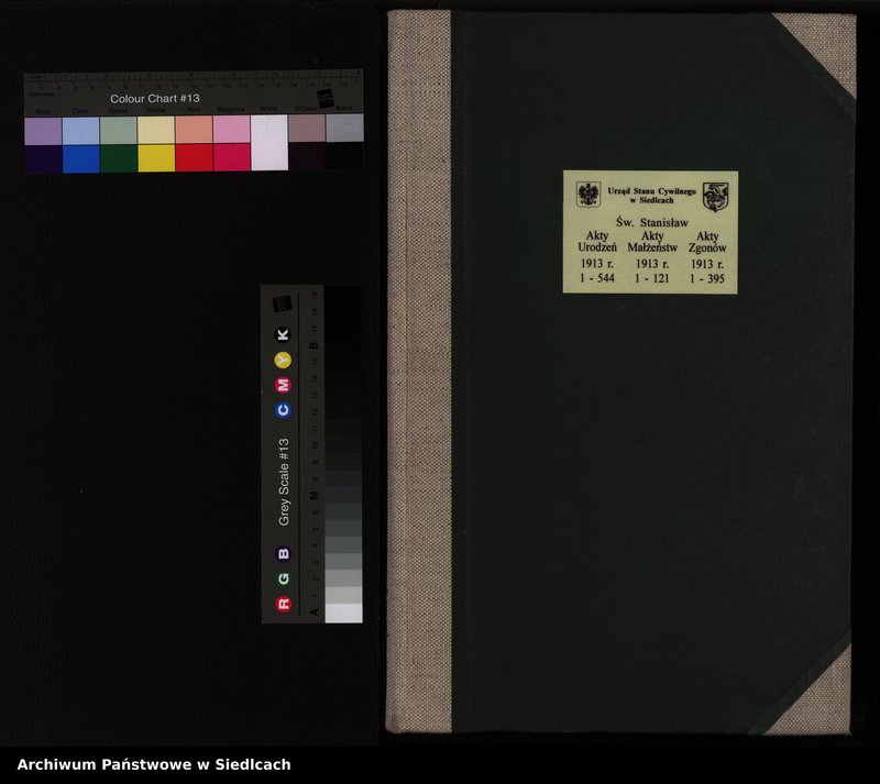 Obraz 1 z jednostki "[Akta urodzin, małżeństw i zgonów]"