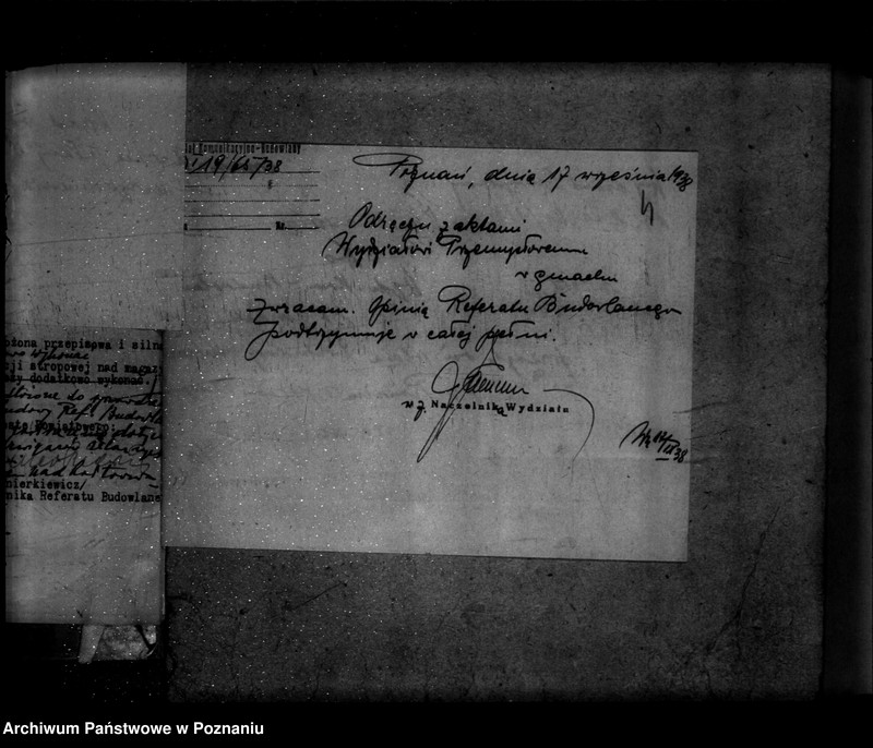 Obraz 8 z jednostki "/Rozbudowa mleczarni w Rawiczu/"