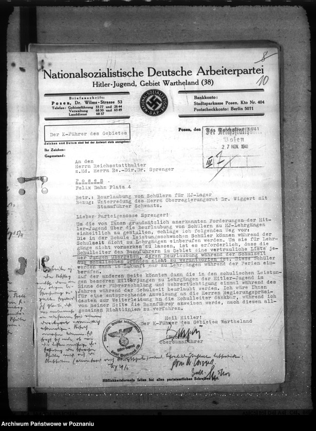 Obraz 14 z jednostki "Schule und Hitlerjugend"