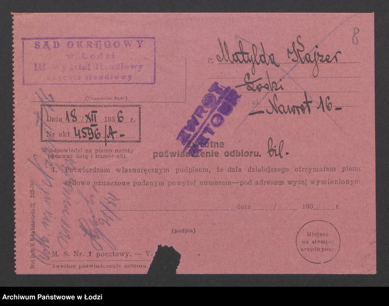 Obraz 10 z jednostki "Matylda Kajzer- prowadzenie sklepu galanteryjnego"