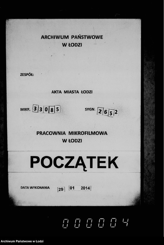 Obraz 1 z jednostki "Ob otčetnosti gorodskoj kassy"