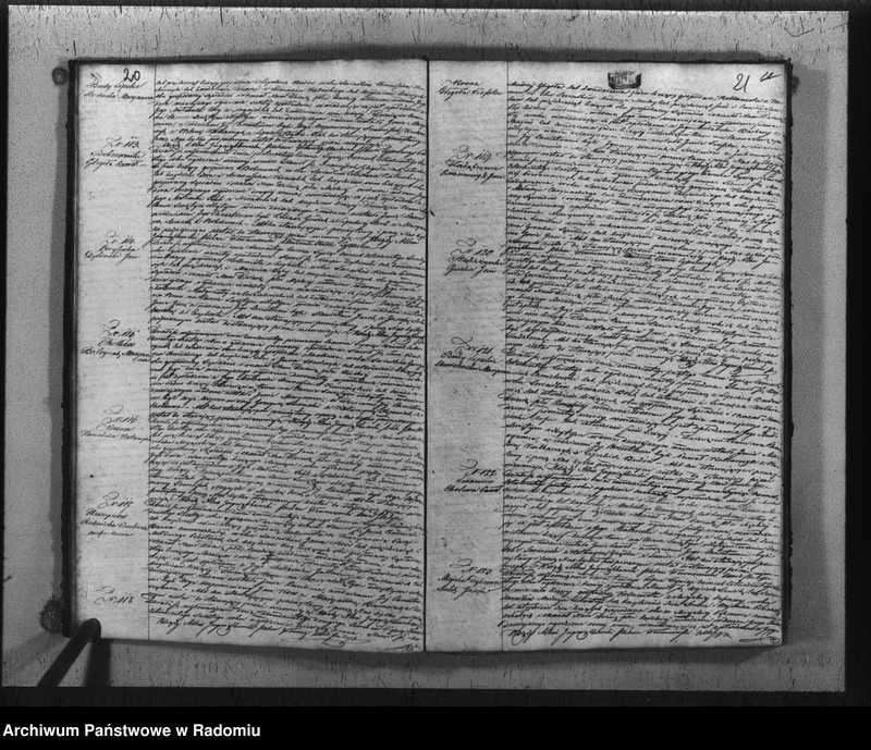 image.from.unit.number "Duplikat urodzonych, zaślubionych i zmarłych w parafii Głowaczew akta w sobie mieszczący za rok 1846"