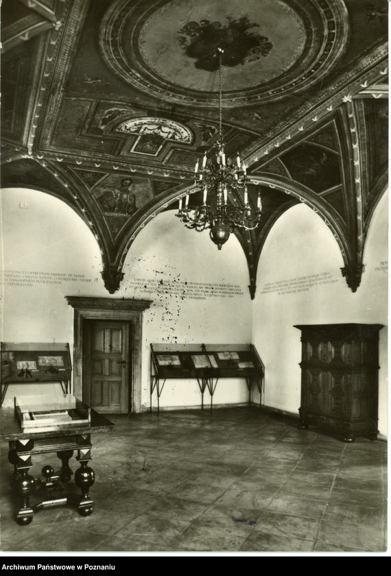 Obraz 1 z jednostki "Poznań - Ratusz [pocz. XIV - poł. XVI]: Sala Sądowa"