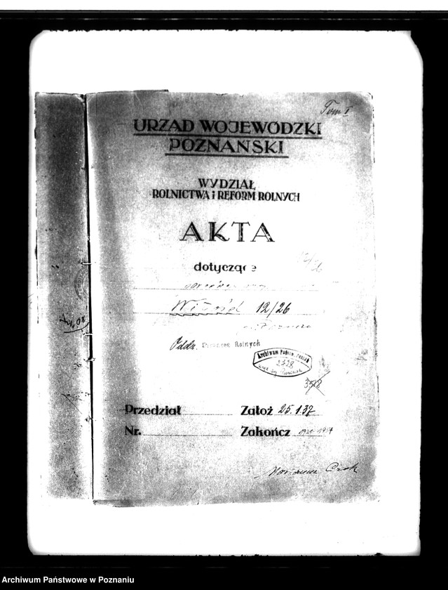 Obraz 4 z jednostki "Parcelacja majątku Witobel powiatu poznańskiego działka nr 12/26. Marianna Czok"