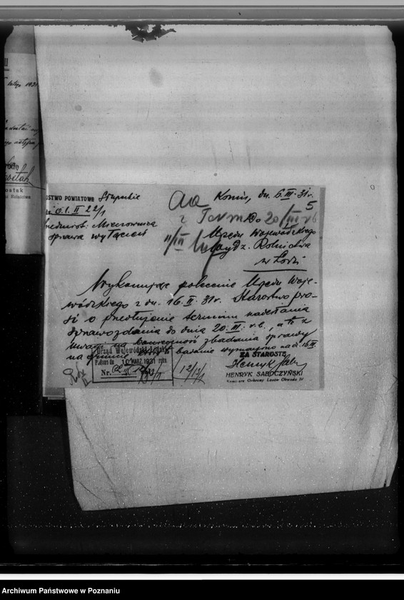 Obraz 9 z jednostki "Majątek Mieczownica powiat koniński wyłączenie obszarów leśnych w związku z wykonaniem reformy rolnej"