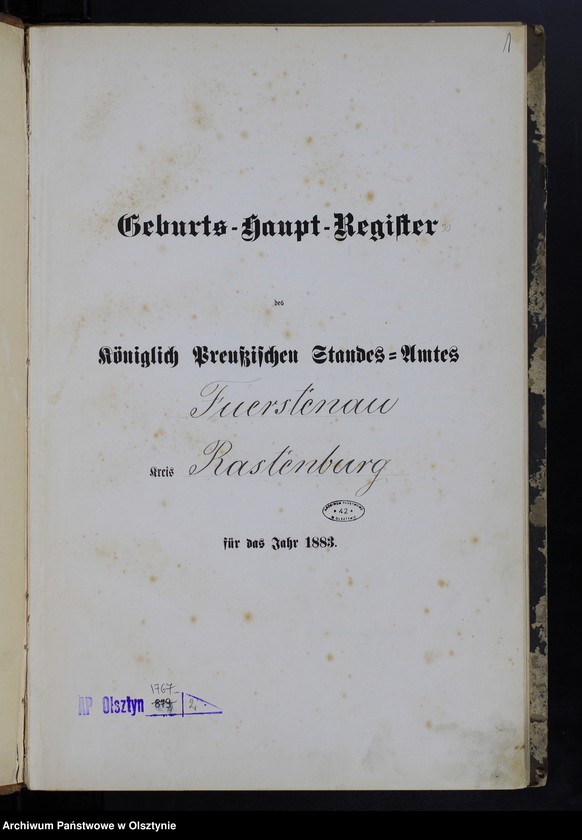 image.from.unit.number "Geburts-Haupt-Register Nr 1 - 78"