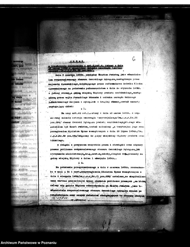 Obraz 10 z jednostki "Rozrachunek rozparcelowanego obszaru dworskiego Dębogóra powiatu szubińskiego"