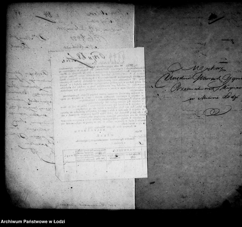 Obraz 14 z jednostki "Akta tyczące się rozmaitych cechów"