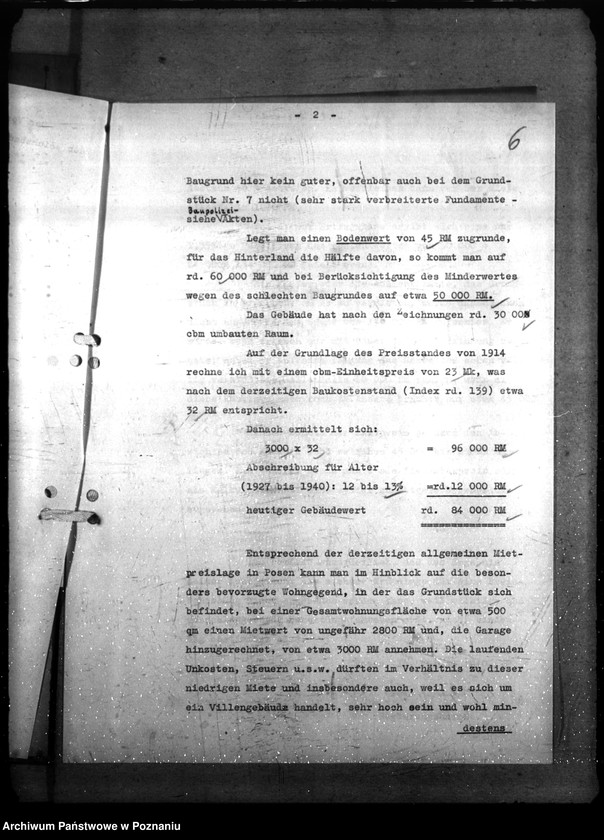 Obraz 10 z jednostki "Dienstwohnung des Polizeipräsidenten (Poznań)"