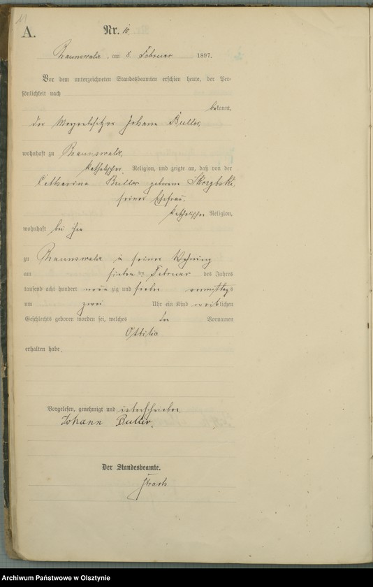 image.from.unit.number "Geburts-Haupt-Register Nr 1 - 103"