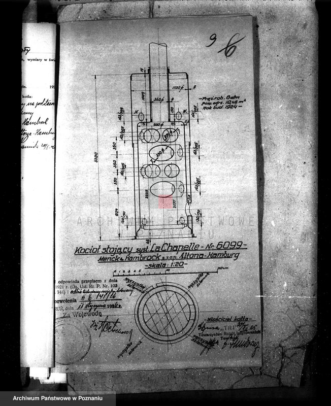 Obraz 13 z jednostki "Młyn parowy T. Gajewski w Prusach pow. jarociński nr woj. kotła 6323"