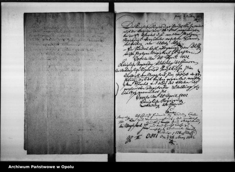 Obraz 20 z jednostki "Acta von Berichtigung der Communal Beitrage des hiesigen Königl[ichen] Regierungs Personals de Anno 1829"