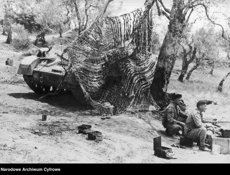 image.from.unit.number "Samodzielna 2 Brygada Pancerna 2 Korpusu Polskiego w bitwie o Monte Cassino"