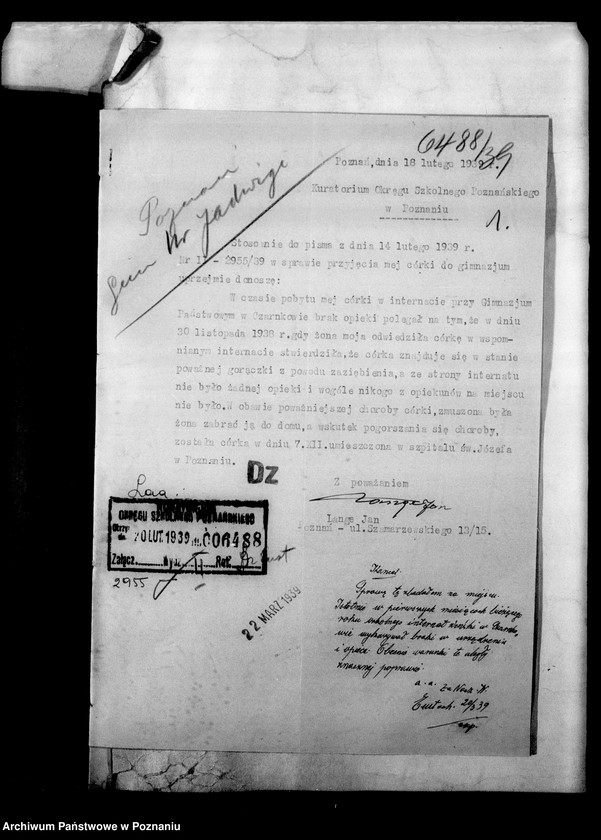 Obraz 5 z jednostki "Prywatne Liceum i Gimnazjum Żeńskie imienia Królowej Jadwigi w Poznaniu"