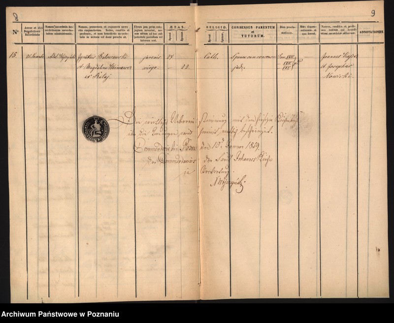 Obraz 6 z jednostki "Księga małżeństw"