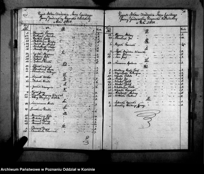 Obraz 13 z jednostki "Księga urodzeń, małżeństw i zgonu"