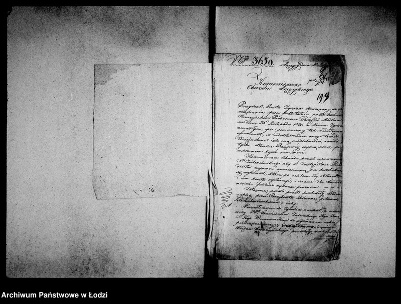 Obraz 6 z jednostki "Akta tyczące się komissoriów"