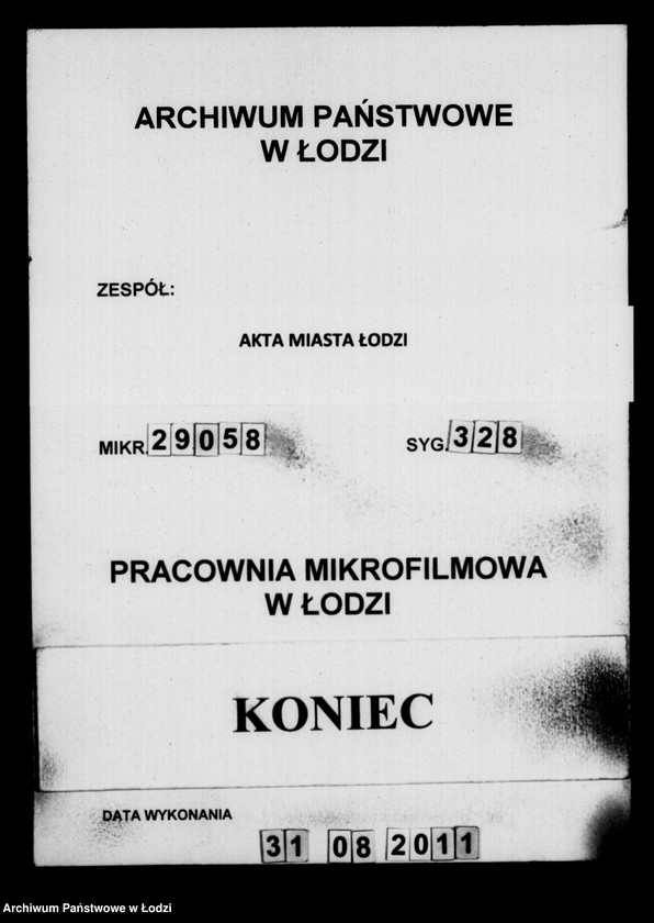 Obraz 15 z jednostki "Akta w przedmiocie pożyczki Wincentego Simma"