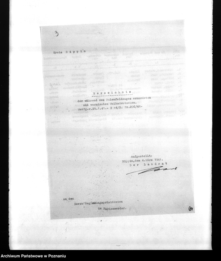 Obraz 7 z jednostki "Amtliche Meldungen Kreis Rypin"