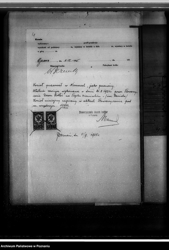 Obraz 8 z jednostki "Majątek Borowo pow. kościański, własność O. Bernuthe nr woj. kotła 5856"