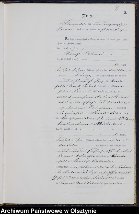 image.from.unit.number "Heiraths-Neben-Register Nr 1 - 30"