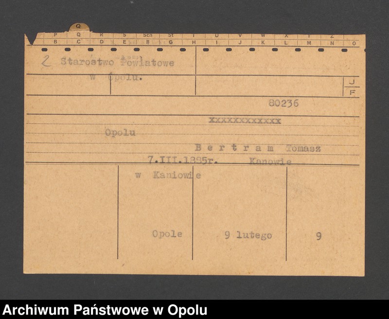 Obraz 4 z jednostki "[Ochudlo Monika, ur. 30.12.1900 Klüschau]"