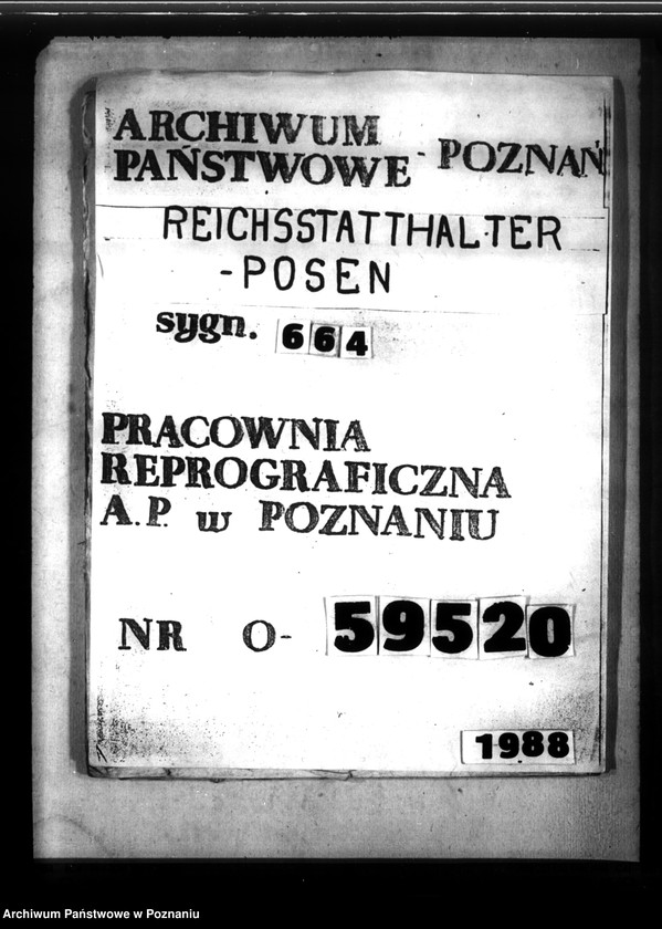 Obraz 1 z jednostki "Finanzstatistik (korespondencja)"