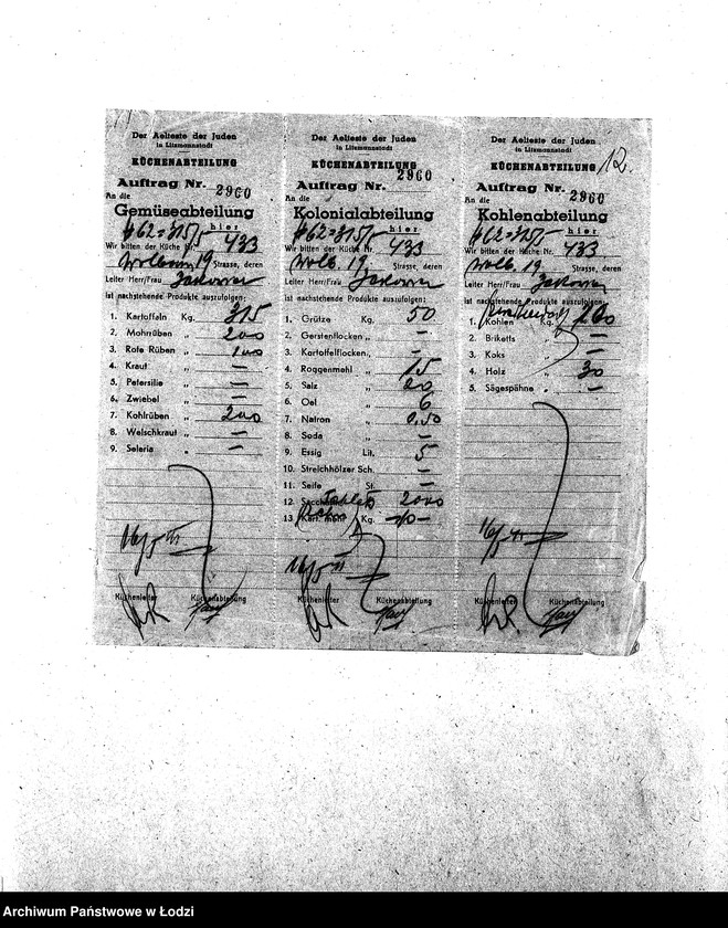 Obraz 15 z jednostki "[Kuchnia nr 433, ul. Wolborska 19. Działalność kuchni]"