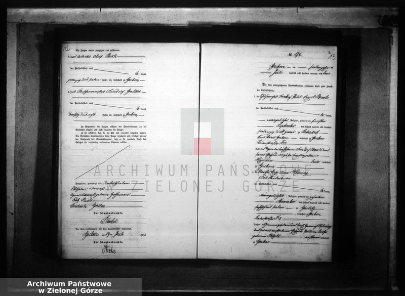 Obraz 11 z jednostki "Heirats-Neben-Register, Band II von No 170 bis No 297"