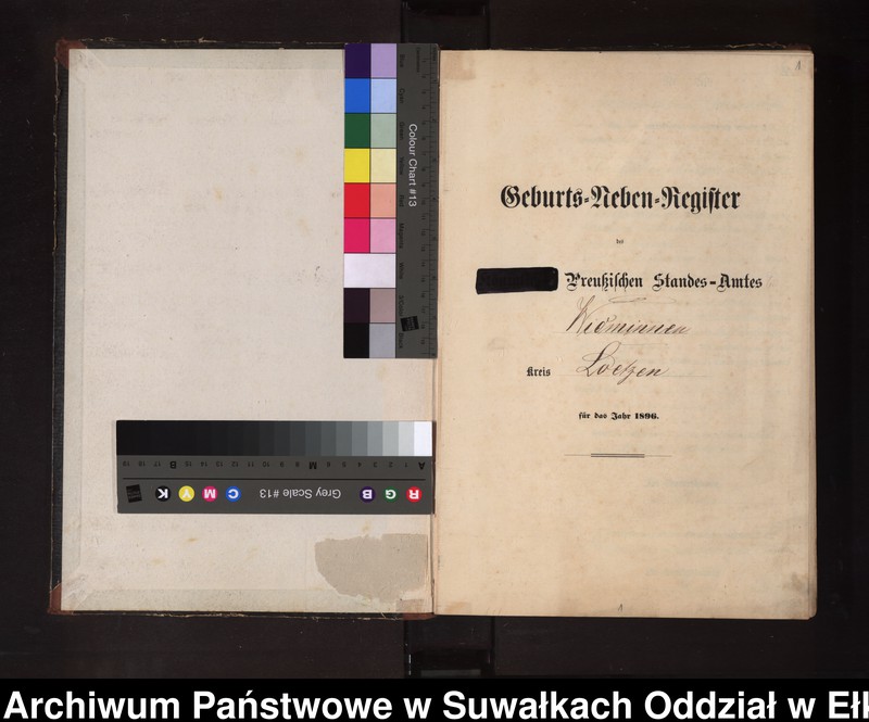 image.from.unit.number "Geburts-Neben-Register des Preussischen Standes-Amtes Widminnen Kreis Loetzen"
