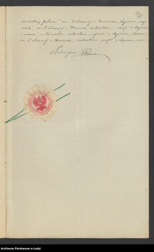 Obraz 19 z jednostki "Dawid Wolski i S-ka – fabryka wyrobów pończoszniczych, rękawicznych i trykotowych"