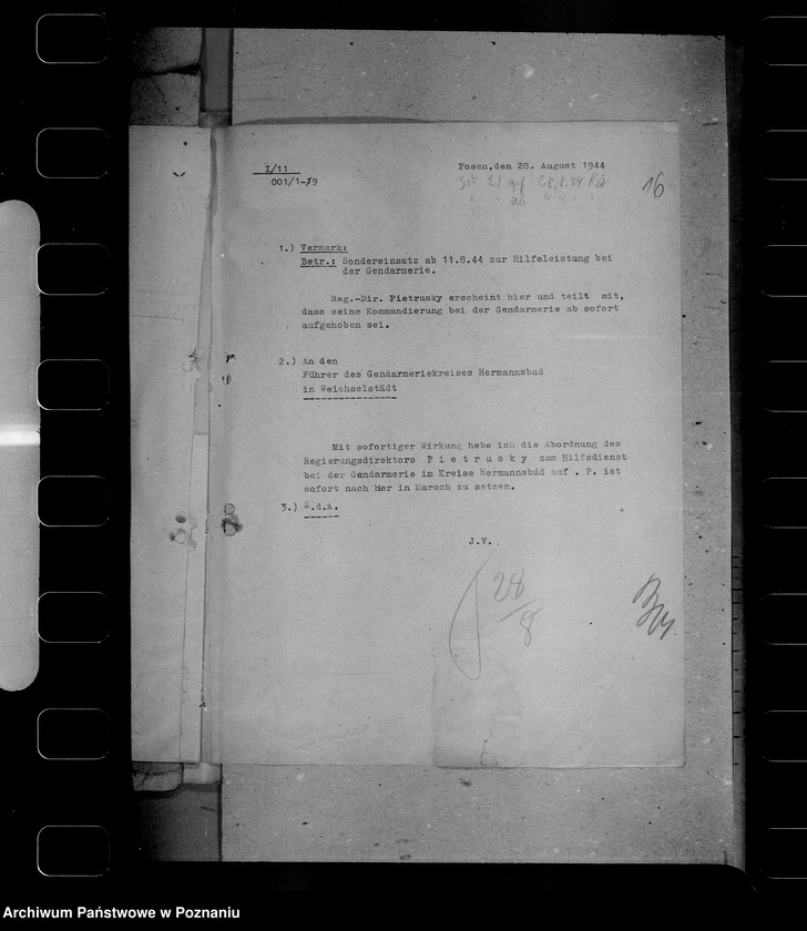 Obraz 20 z jednostki "Hilfsdienst bei der Gendarmerie"