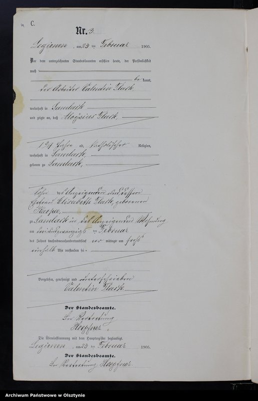 image.from.unit.number "Sterbe-Neben-Register Nr 1 - 17"