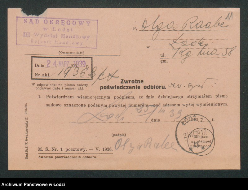 Obraz 13 z jednostki "Olga Raabe- piwiarnia"