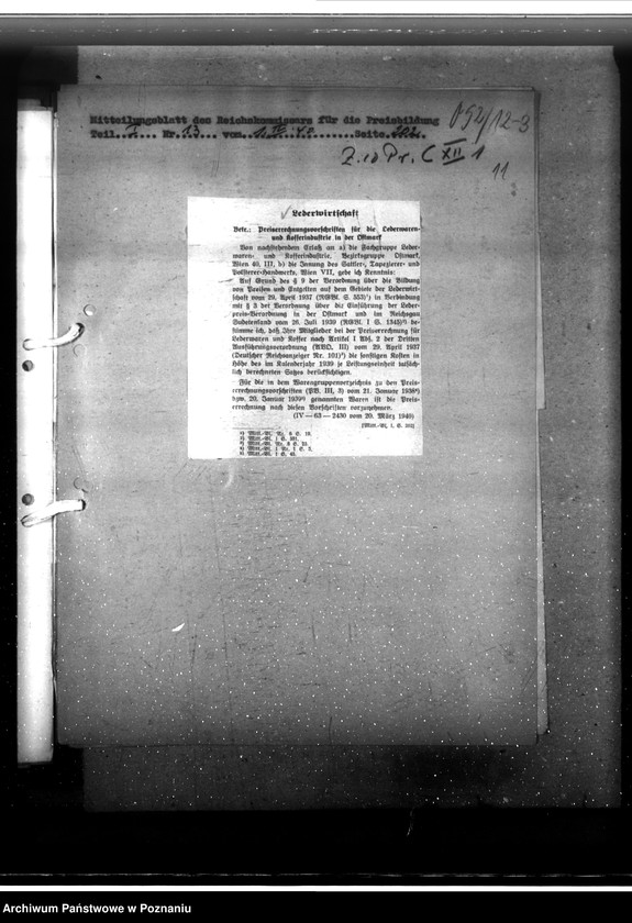 Obraz 16 z jednostki "Laderwirtschaft - Regelung der Lederpreise"