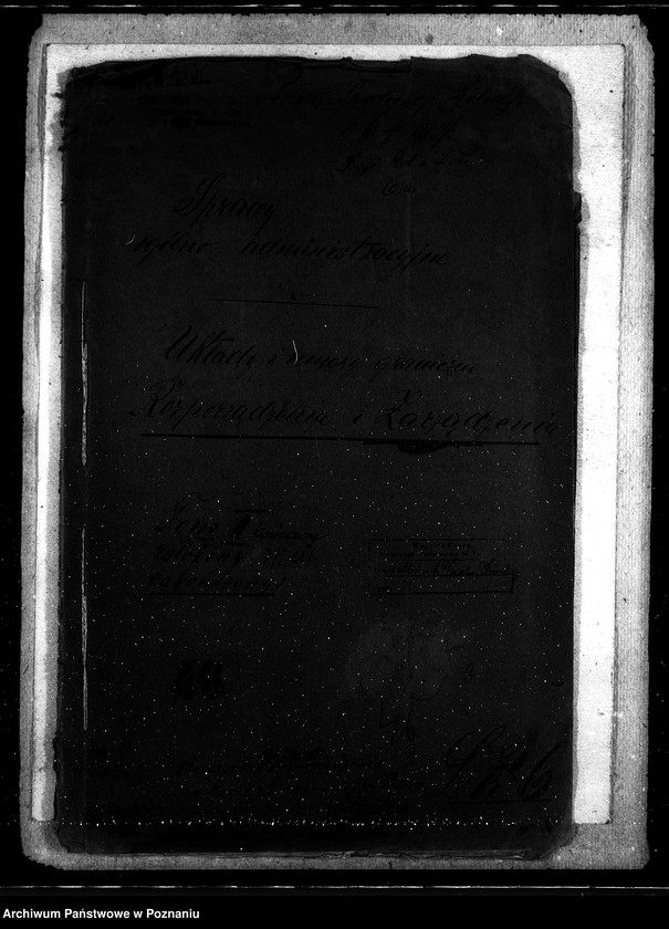 Obraz 4 z jednostki "Sprawy ogólno-administracyjne Układy i umowy graniczne rozporządzenia i zarządzenia"