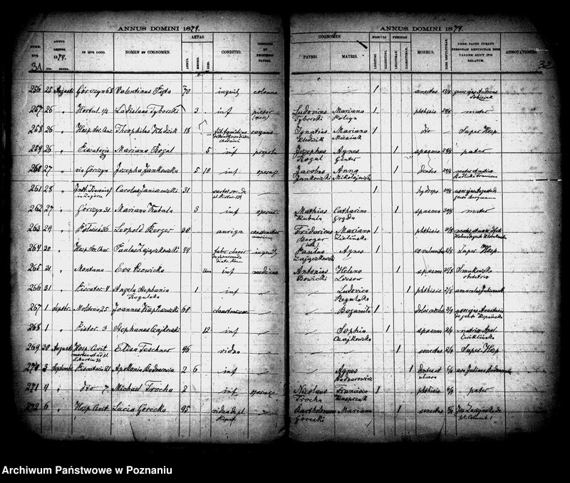 Obraz 16 z jednostki "Księga zgonów"