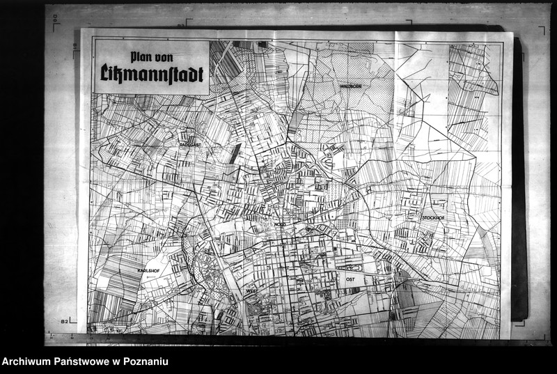 Obraz 5 z jednostki "Der Oberbürgermeister von Litzmannstadt. Finanzierungsbeihilfe "Am Wiesenhang". Wasserversorgung"