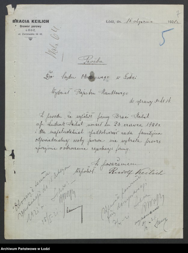 Obraz 9 z jednostki "Bracia Keilich - prowadzenie browaru"