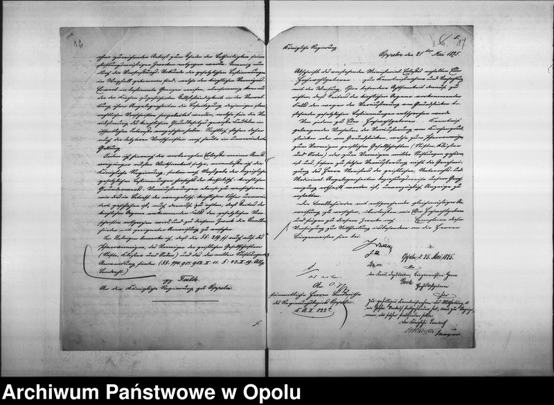 Obraz 17 z jednostki "Acta Generalia des Magistrats zu Oppeln betreffend Stiftungen Vol. I"