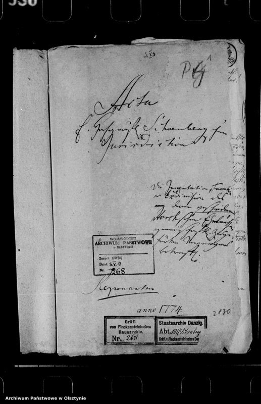 image.from.unit.number "Acta die Ainventation, Taxation und Exdivision des Vermögens der geschiedenen Horchschen Eheleute aus Sommerau"