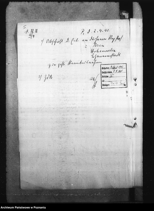 Obraz 11 z jednostki "Aussonderung von Kindern fremder Volkszugeherigkeit aus den deutschen Schulen [szkolna dla dzieci polskich]"