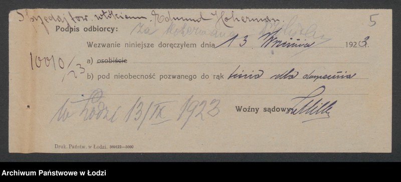 Obraz 7 z jednostki "Edmund Hoherman- sprzedaż towarów włókienniczych"