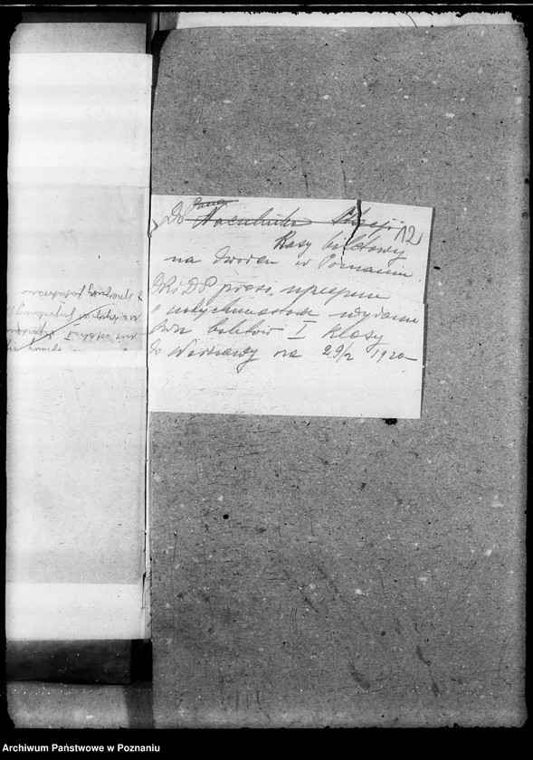 Obraz 16 z jednostki "Sprawy osobowe legitymacje kolejowe"