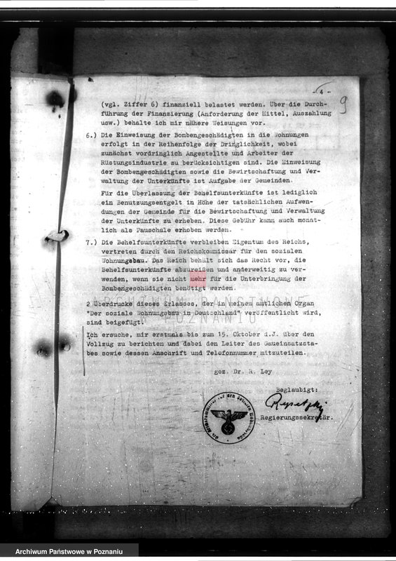 Obraz 13 z jednostki "Sondermassnahmen zur Schaffung von Behelfsunterkünften für Bombenbeschädigte"