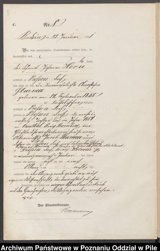 image.from.unit.number "Księga zgonów"