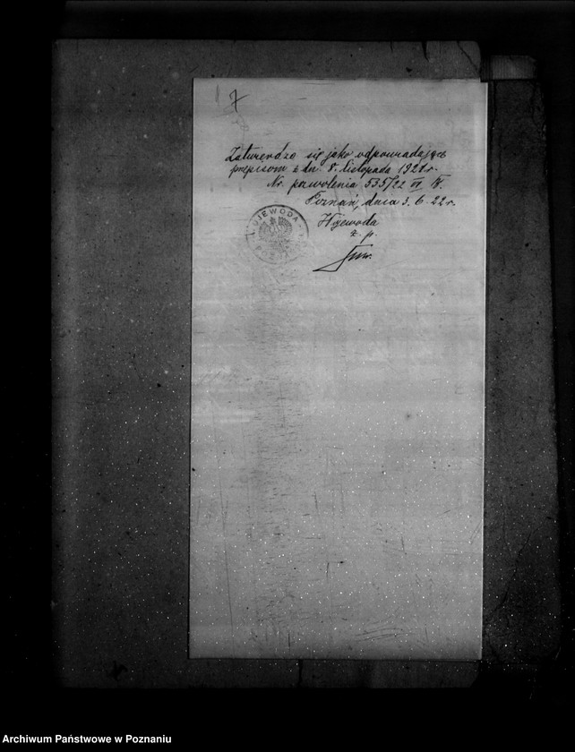 Obraz 11 z jednostki "Wytwórnia Chemiczna Firmy Donat i Meller w Źabikowie powiat poznański nr woj. 10"