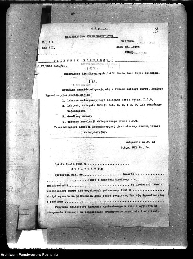 Obraz 7 z jednostki "Podkuwacze koni"