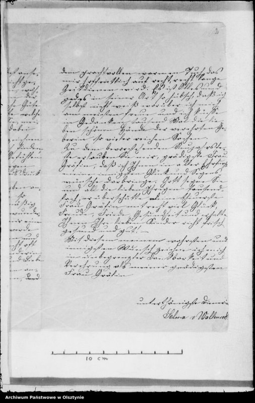 image.from.unit.number "/Selma v. Wallenrodt an Anna Gfin Lehndorff geb. Hahn/"